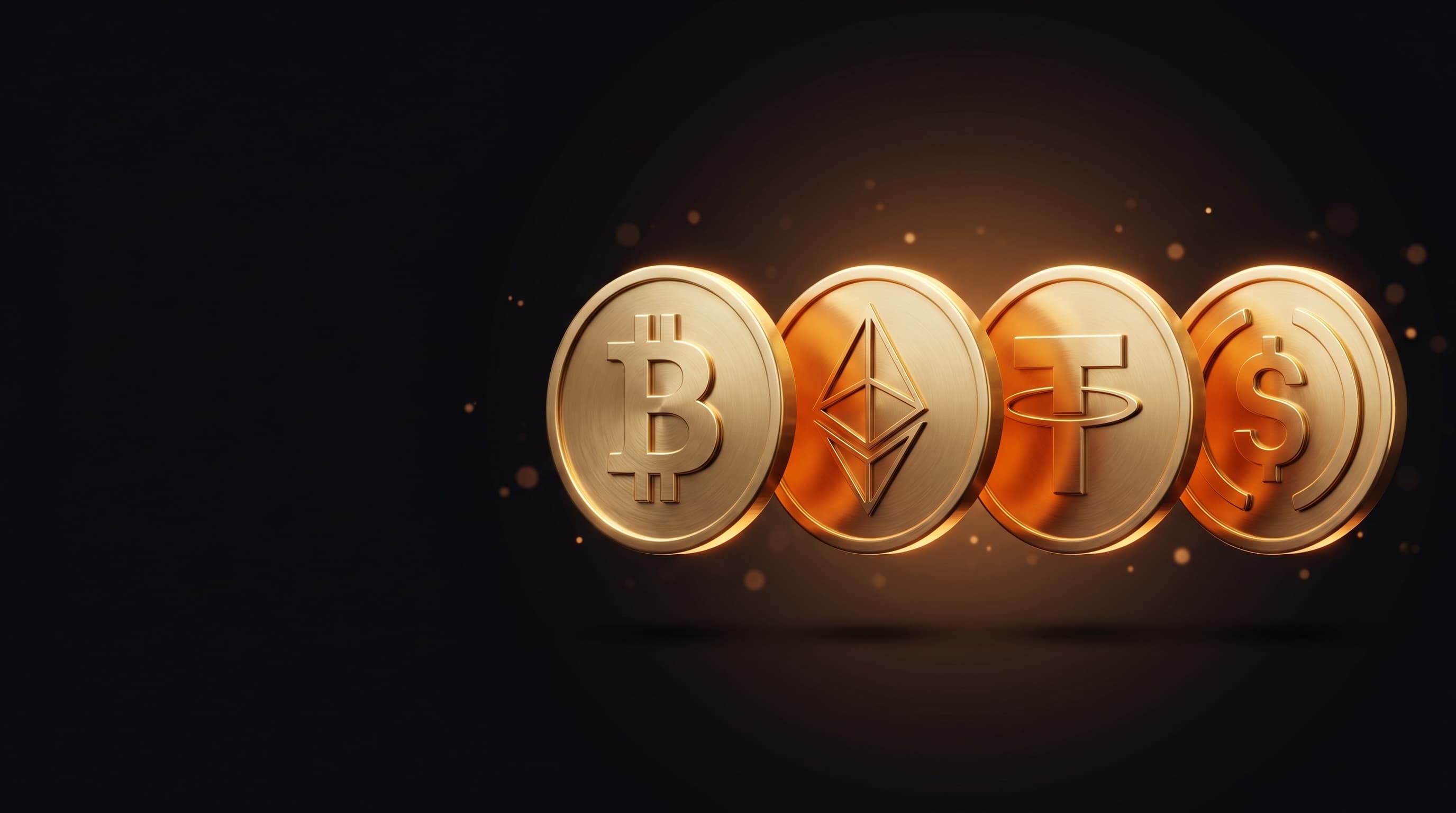 USDT, BTC, ETH and USDC accepted